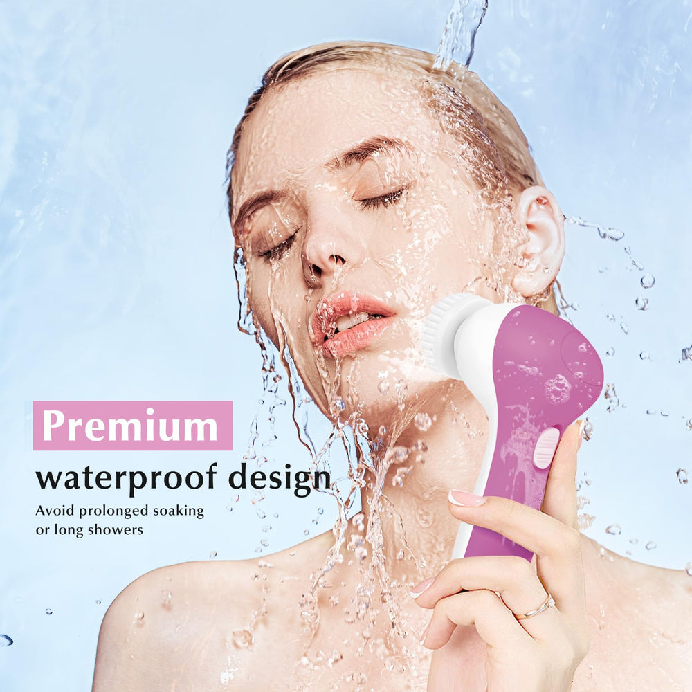 COSLUS 2-speed rotation supports gentle massage or deep exfoliation.