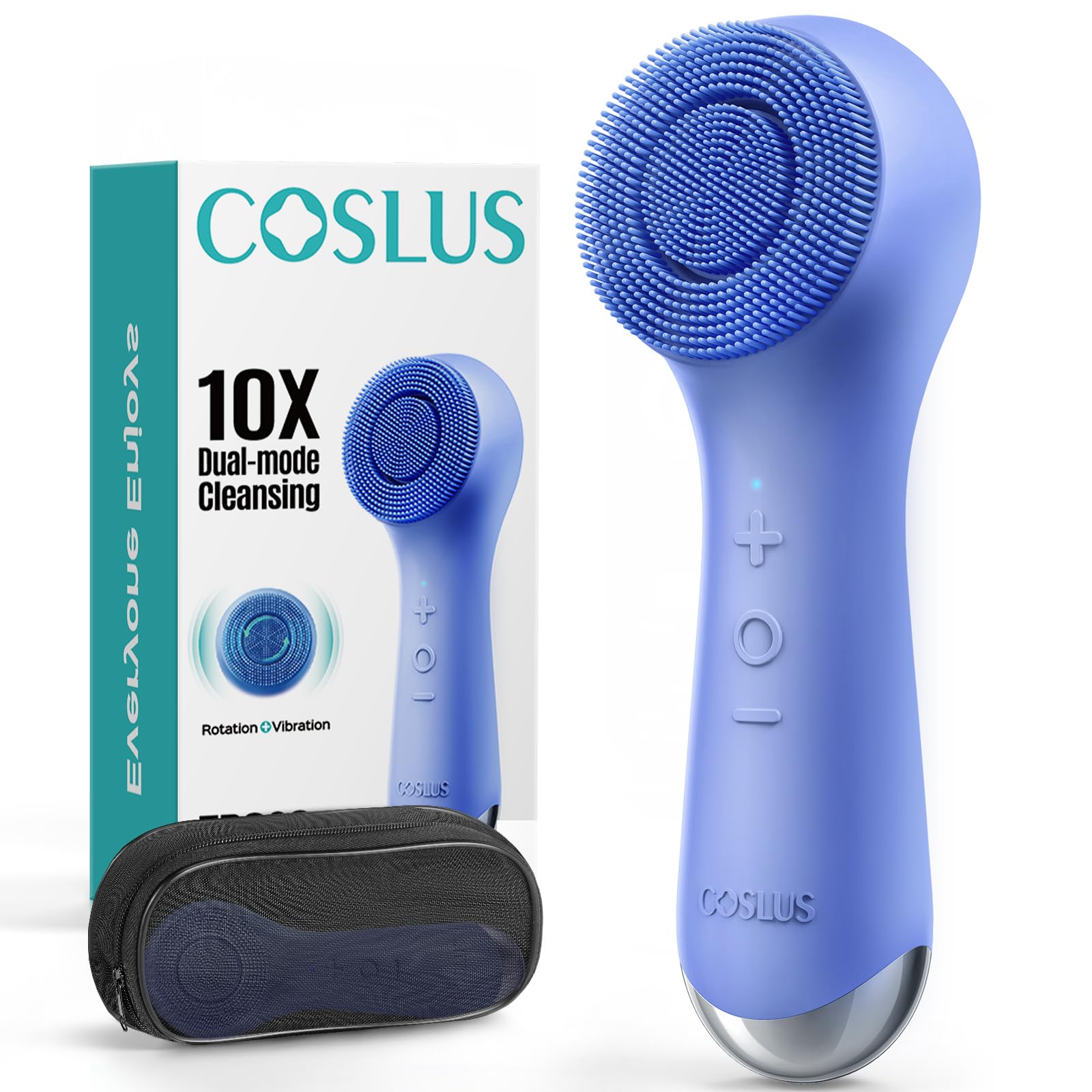 COSLUS Face Scrubber shows 2-in-1 tech for deeper cleansing routines