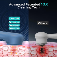 COSLUS Face Scrubber with five-speed control for personalized cleansing