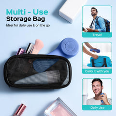 COSLUS Face Scrubber IPX7 waterproof design for safe shower use