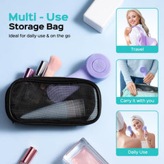COSLUS Face Scrubber IPX7 waterproof for safe shower use and rinsing