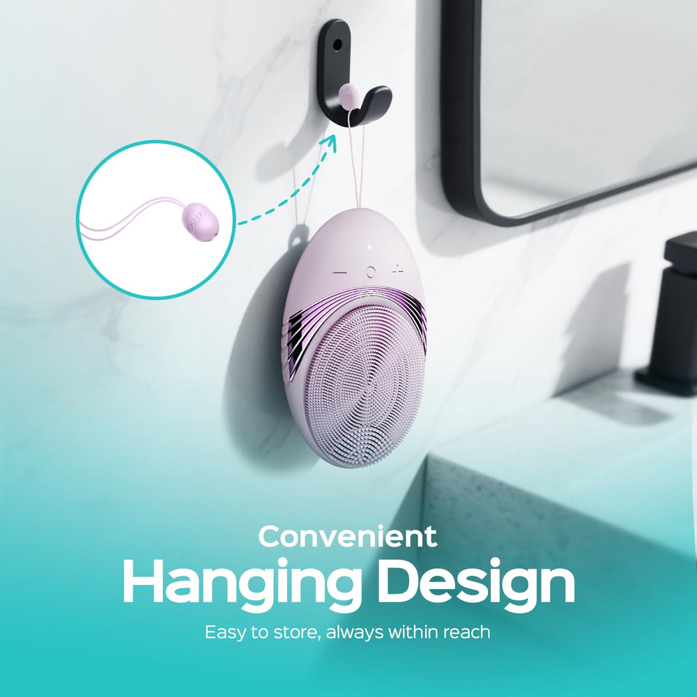 COSLUS Face Scrubber IPX7 waterproof for shower use