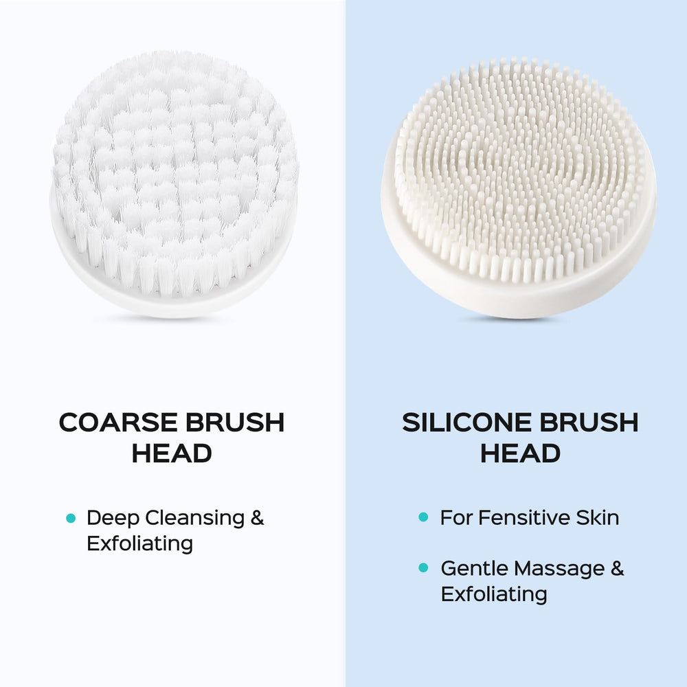 COSLUS facial cleansing brush replacement heads ensure ongoing freshness