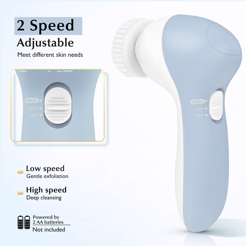 COSLUS in-shower use image highlighting waterproof design