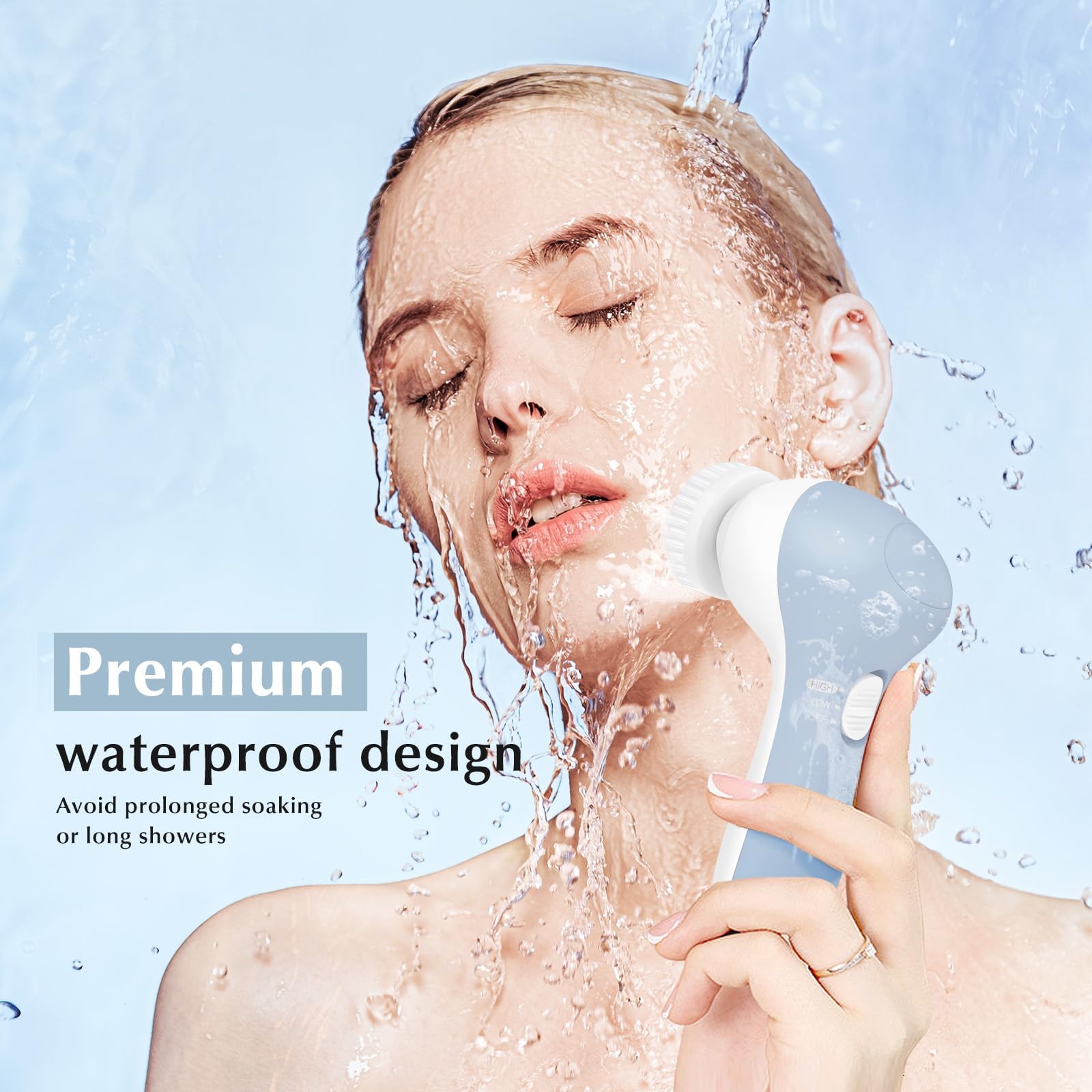 COSLUS makeup remover sponge aids quick makeup removal.