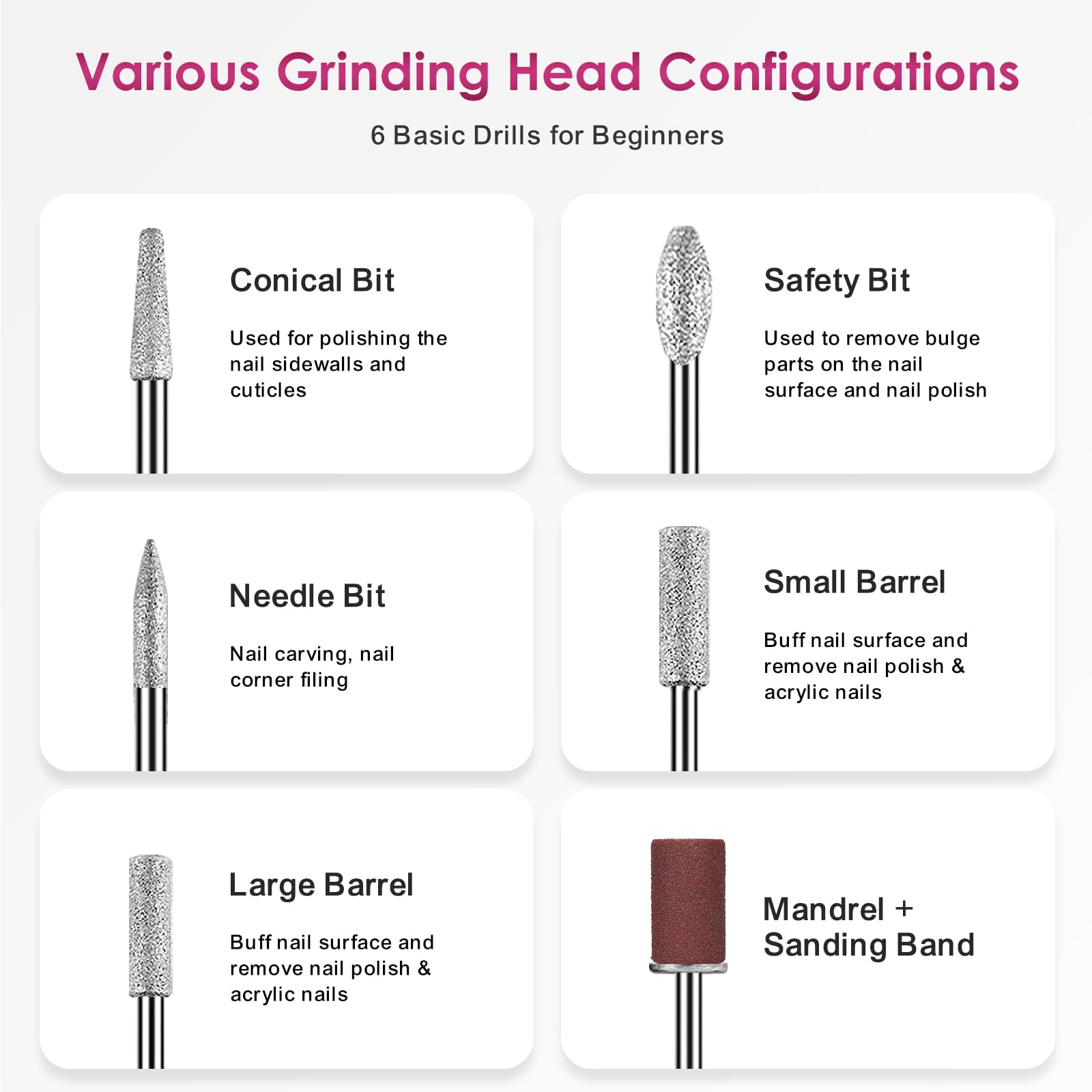 COSLUS cordless nail drill usable while charging for extended sessions