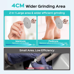 COSLUS nail file with adjustable speed settings for user convenience.
