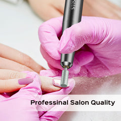 COSLUS pen-shaped nail drill design for comfortable grip and control.