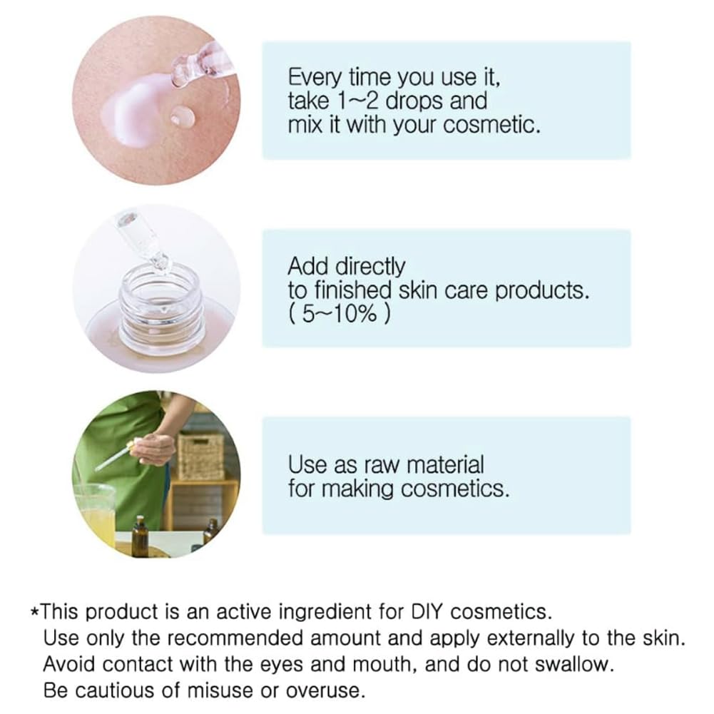 COSMETIC BOOSTERS Volufiline DIY-use setup for adding to creams.