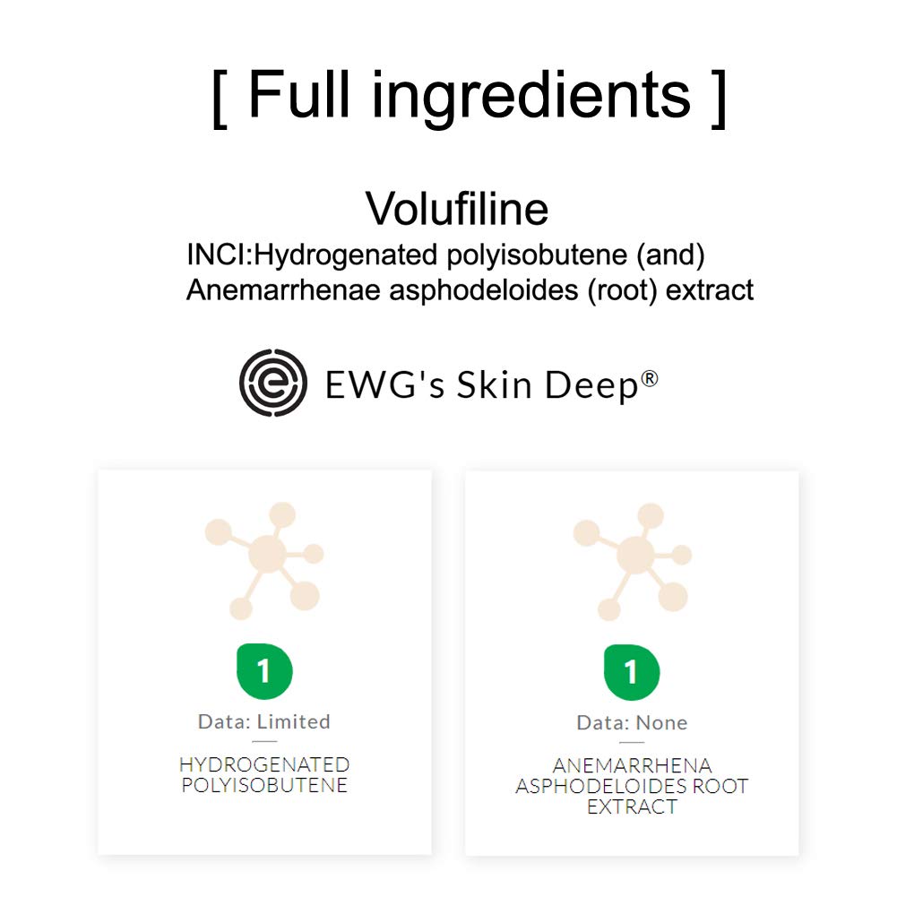 COSMETIC BOOSTERS Volufiline used on face and body for customizable routines