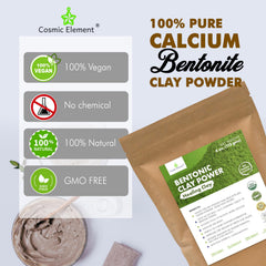 Cosmic Element face mask application demonstrates gentle cleansing for refreshed skin.