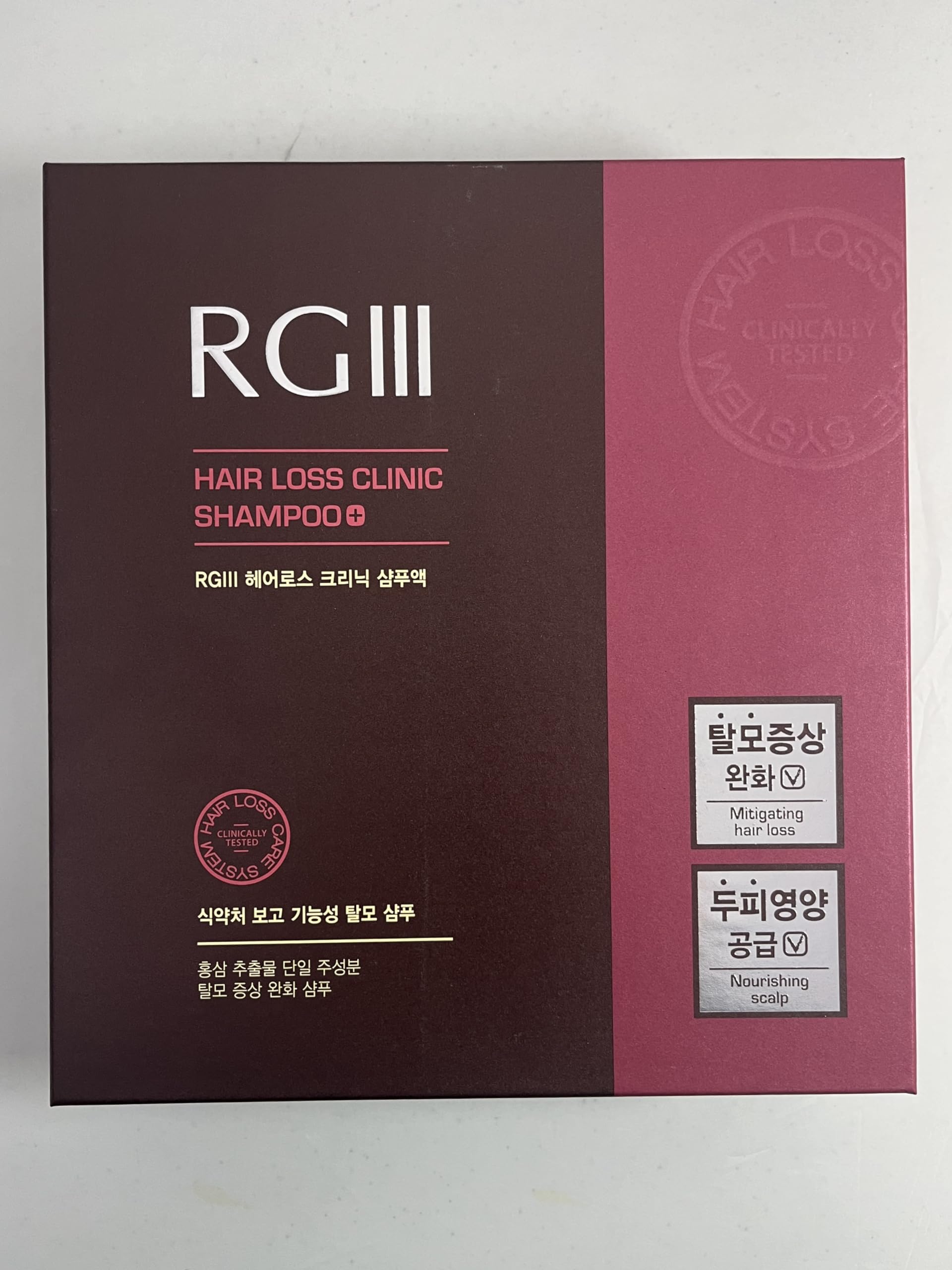COSMOCOS RGIII red ginseng 1000 ppm highlight active for hair support