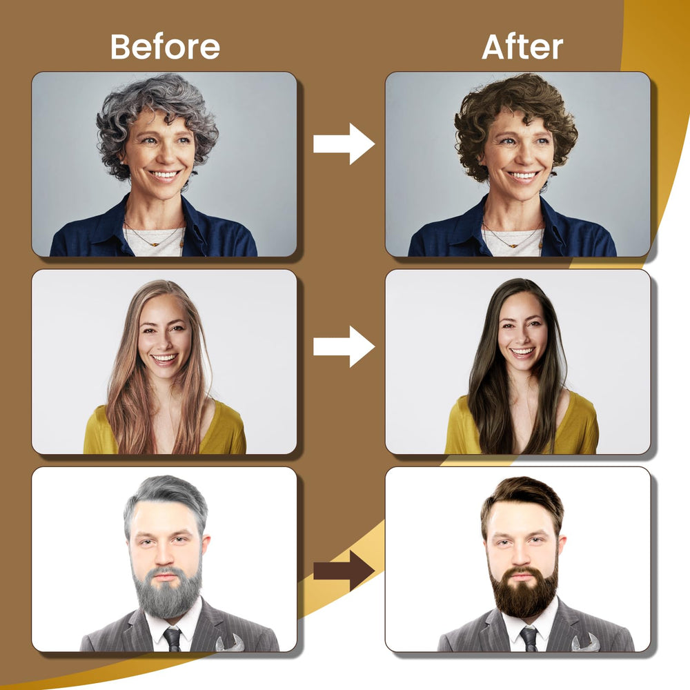 COSMTEK Chestnut Brown shampoo after-use glow hints at enhanced shine