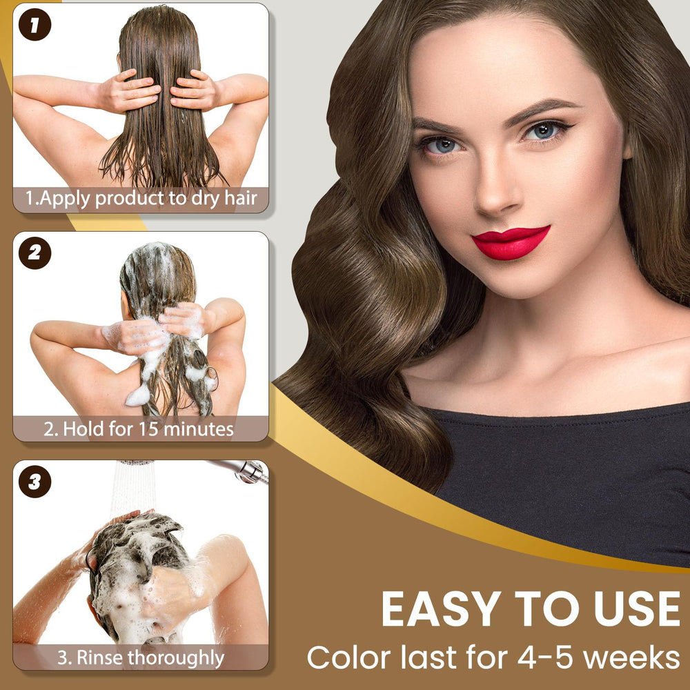 COSMTEK Chestnut Brown ingredient closeup highlights Argan Oil and Turmeric benefits