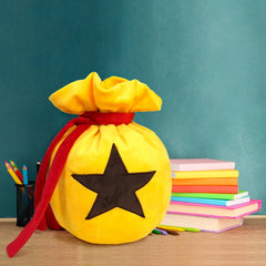 CosplayStudio drawstring bag closure keeps items secure while easy to reach during outings.