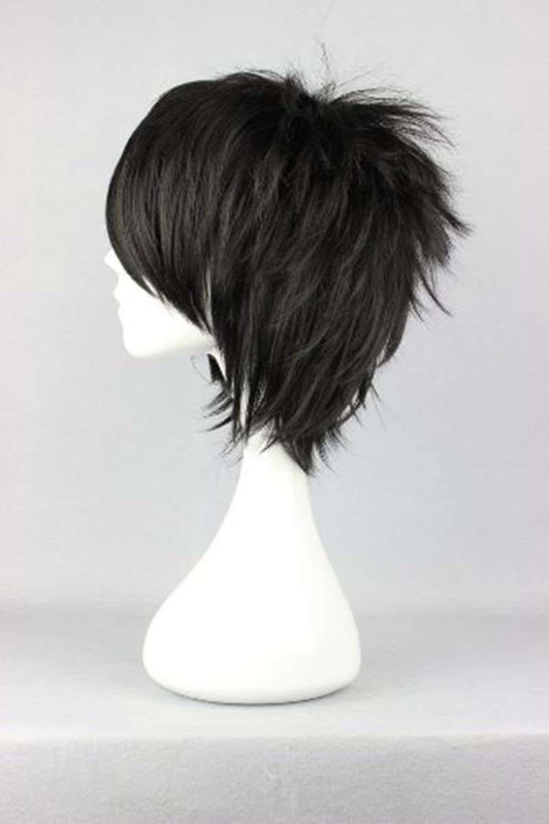 COSPLAZA heat resistant fiber wig texture demonstrates durable synthetic fibers