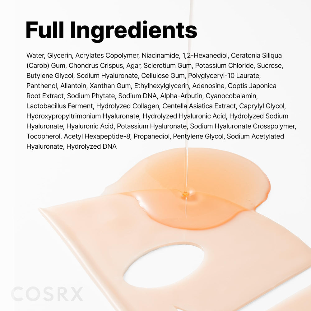 COSRX 5 PDRN selfcare night routine setup image suggests easy nightly use