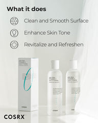 COSRX ABC Daily Toner ingredients list with kiwi and dragon fruit.