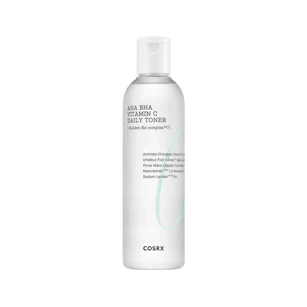 COSRX ABC Daily Toner liquid texture suggesting gentle exfoliation.