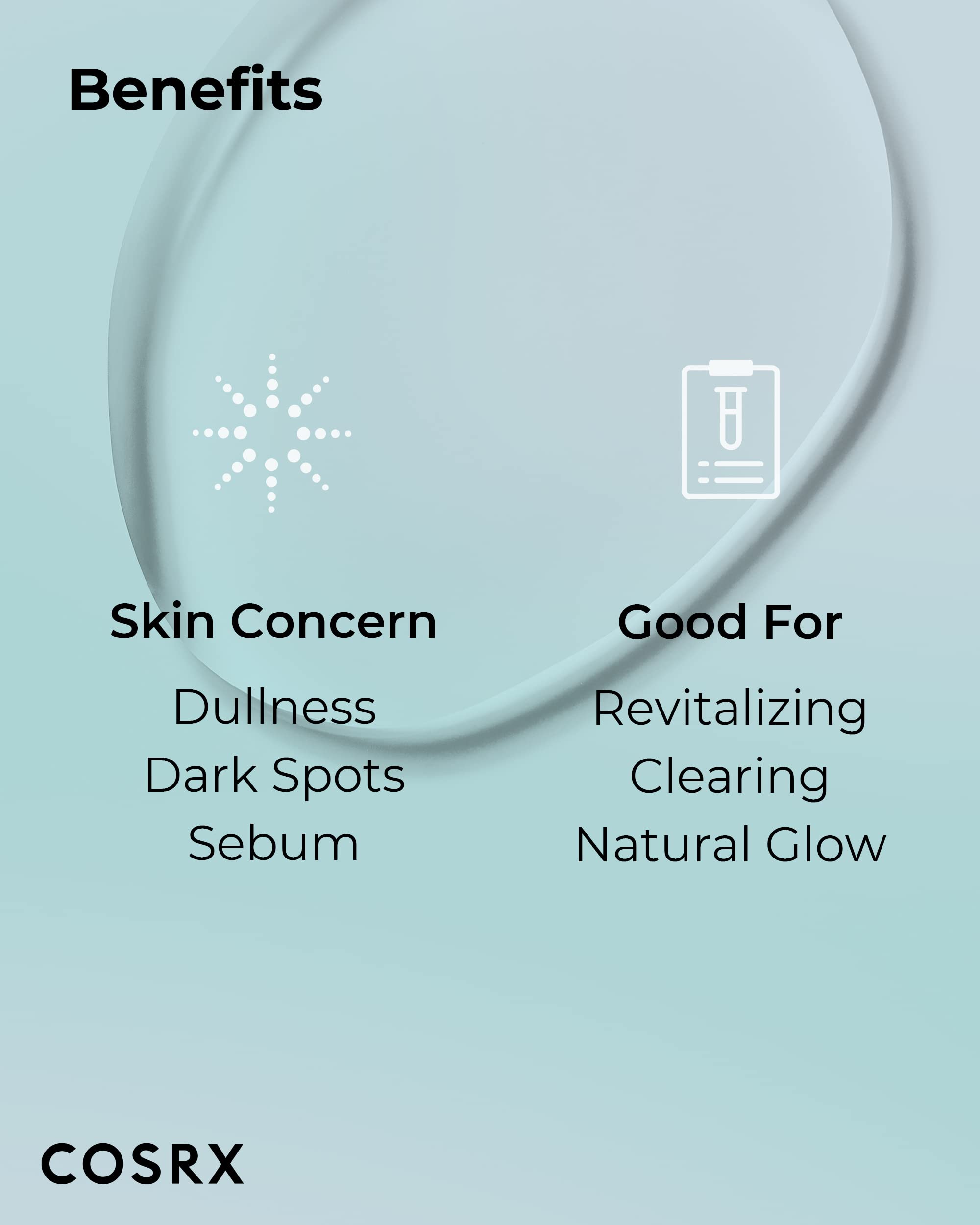 Texture swatch shows smooth, non-irritating formula of COSRX ABC Daily Toner.