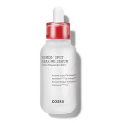 COSRX AC Collection serum bottle close-up for blemish care and even skin tone