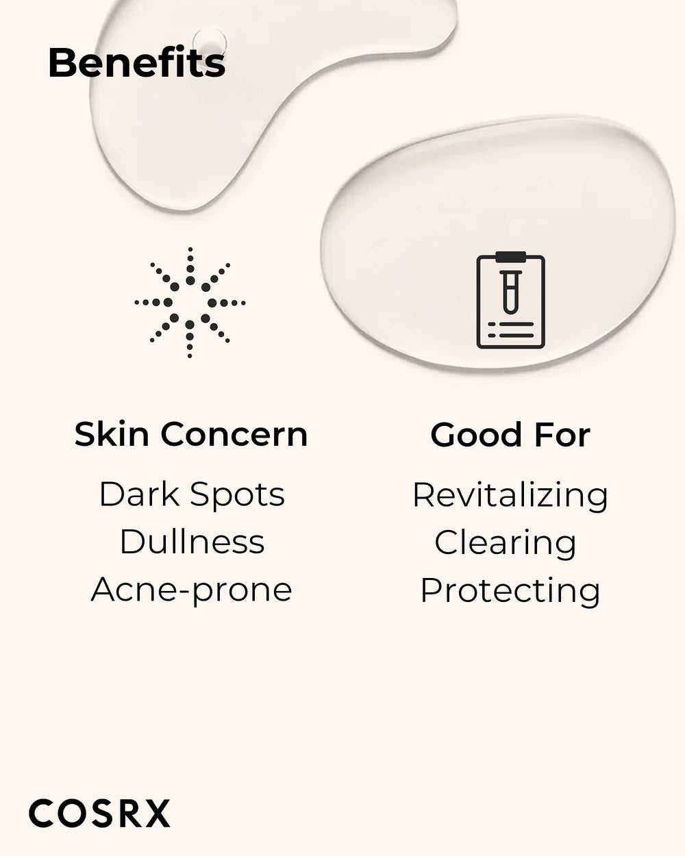 COSRX AC Collection packaging front view with cruelty-free branding