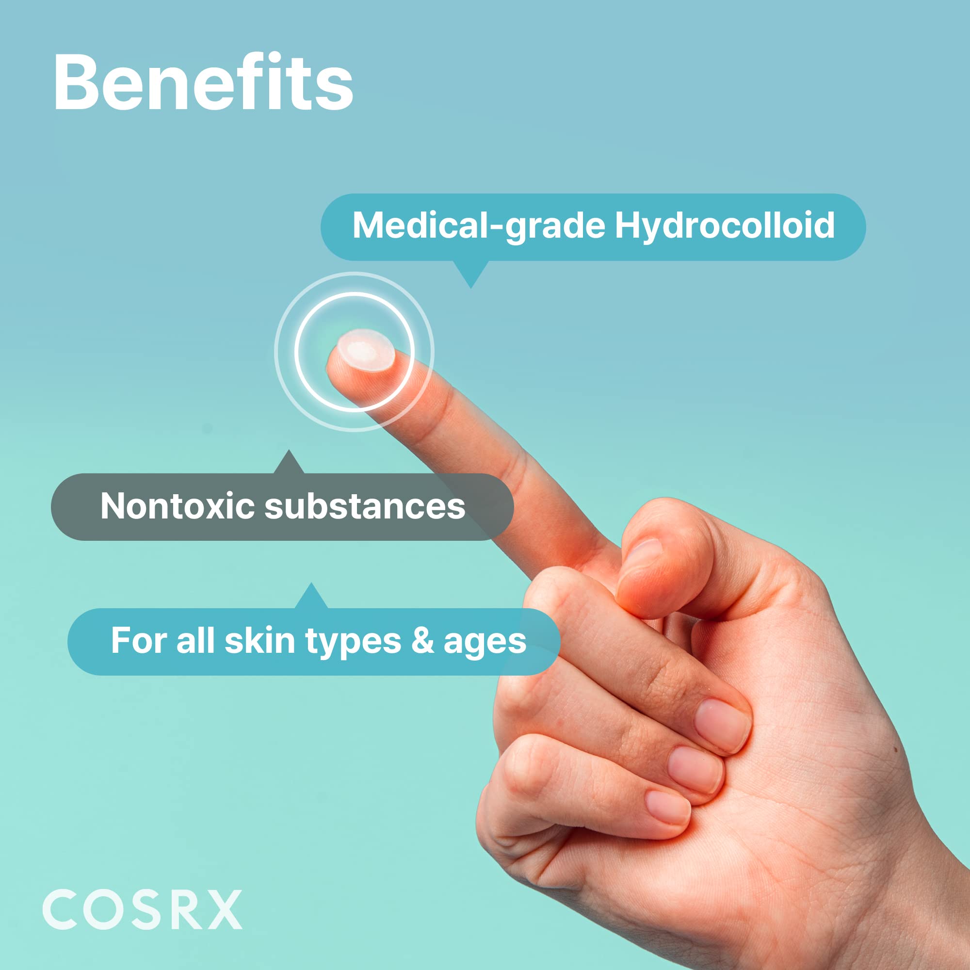 COSRX Acne Pimple Patch dermatologist-tested for sensitive skin