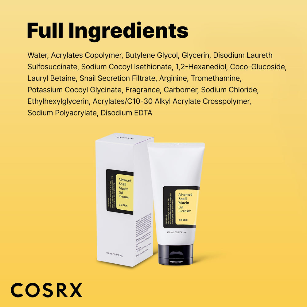 COSRX product shot conveys clean beauty and wellness benefits.