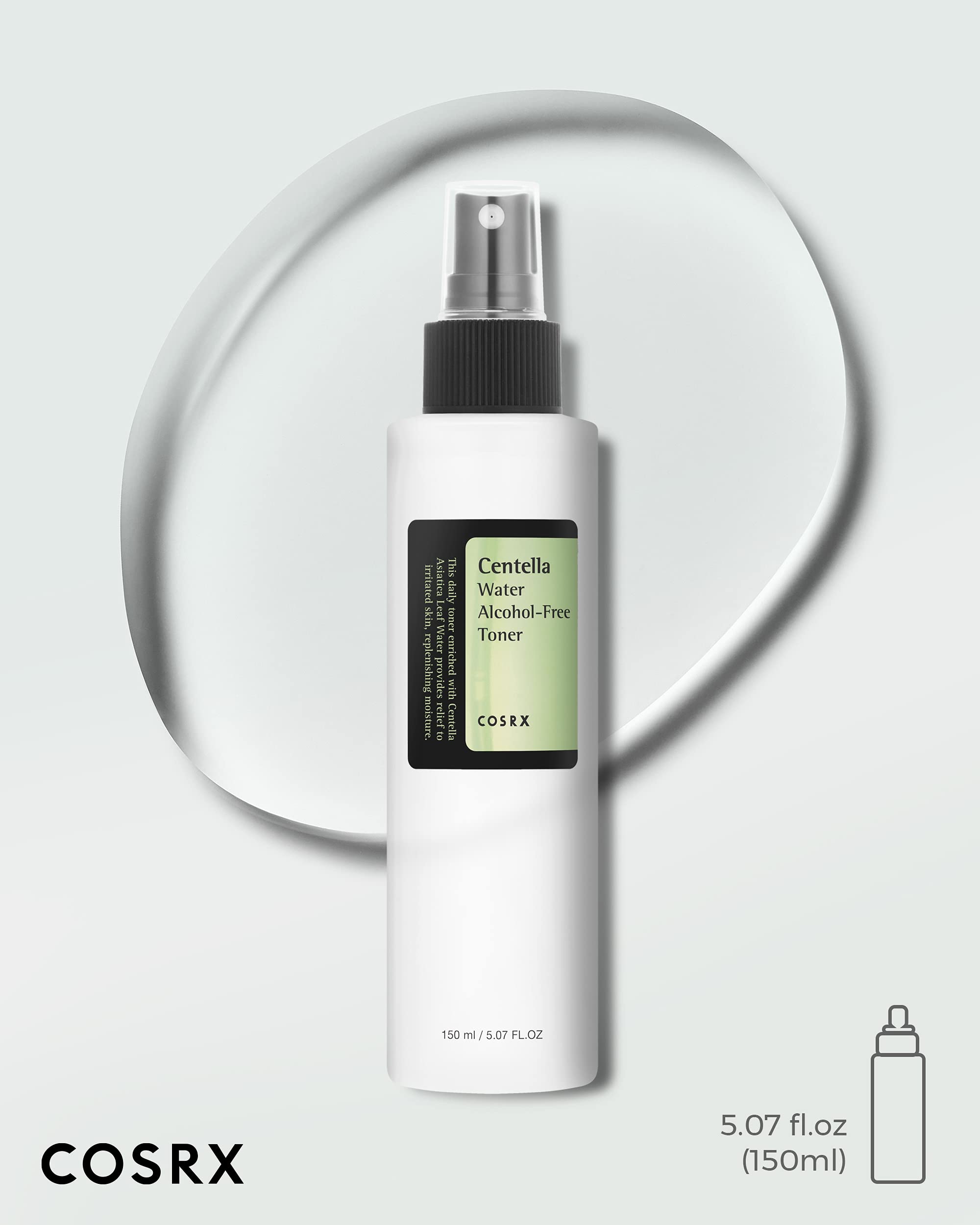 COSRX Alcohol-Free Cica Toner hydrating refresh during daily routine