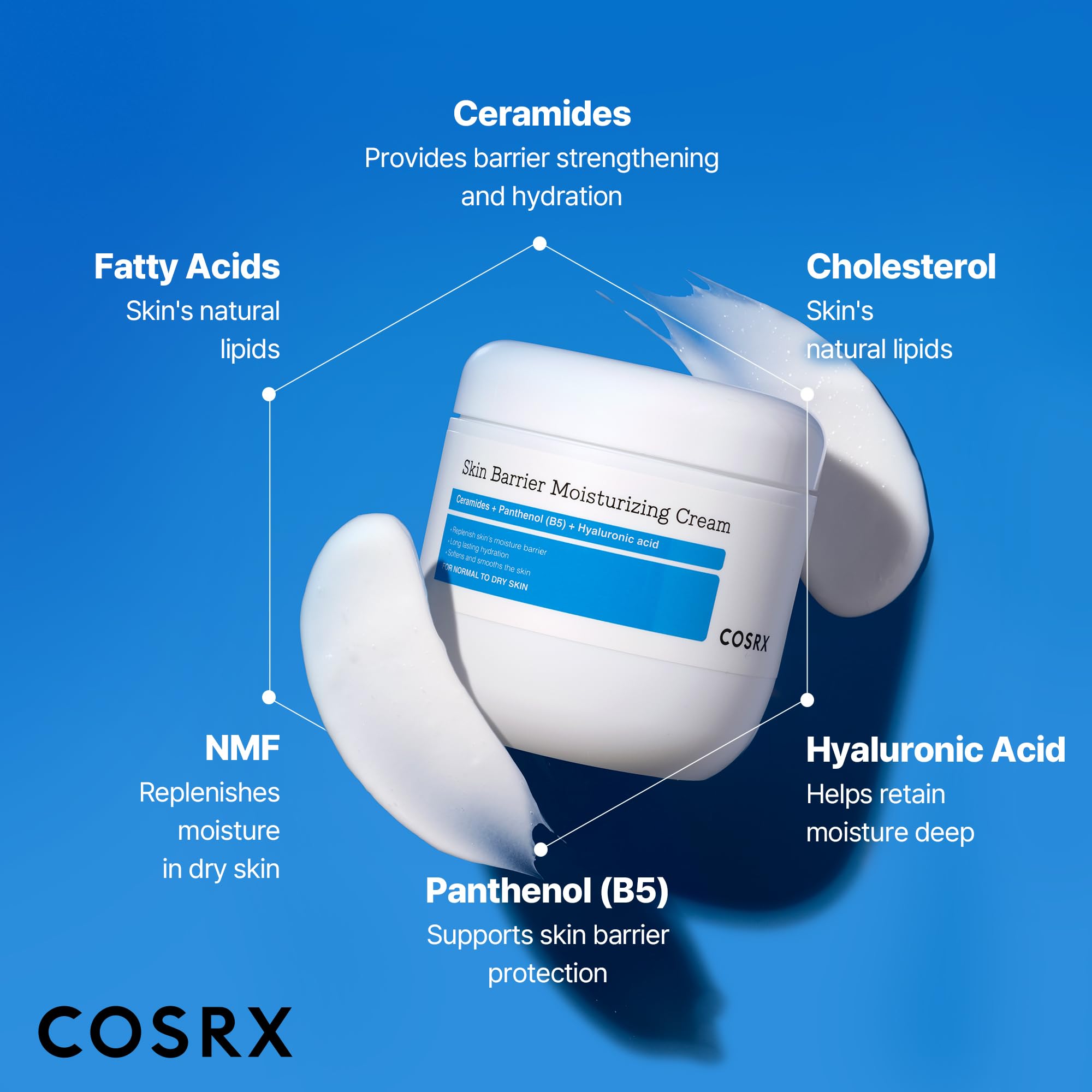 COSRX Barrier Moisturizing Cream for face and body use in one step