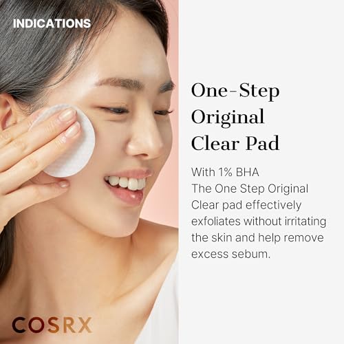 COSRX BHA Toner Pads embossed side showing exfoliation texture