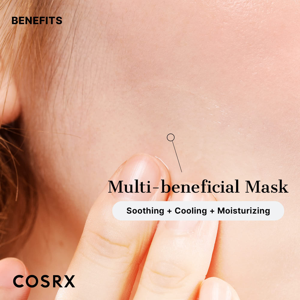 CosRX Full Fit Propolis Honey Overnight Mask is shown as a morning moisturizer after routine.