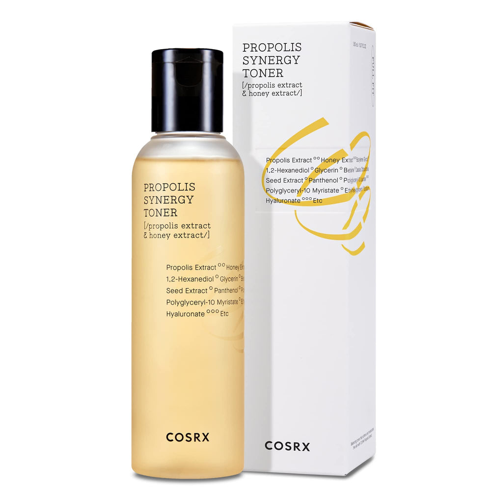 COSRX Full Fit Propolis Synergy Toner on shelf for daily routine