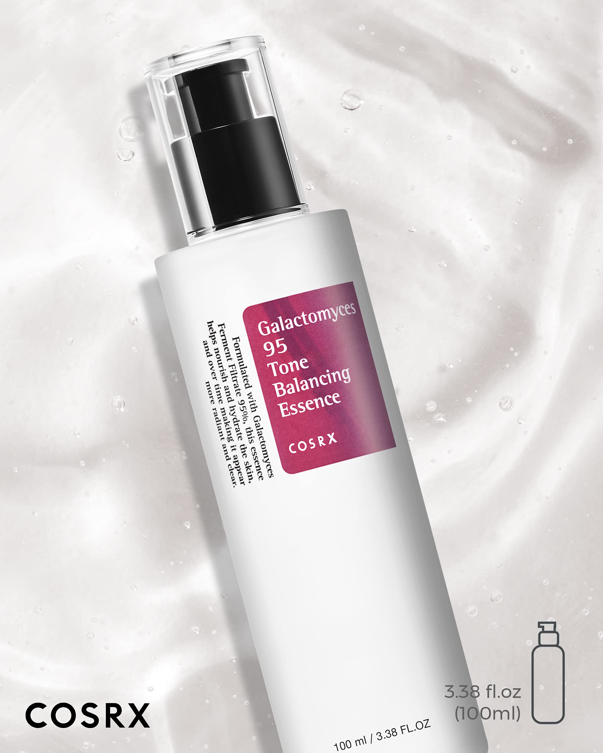 COSRX Galactomyces 95 Toner consistent use for clarity and balance