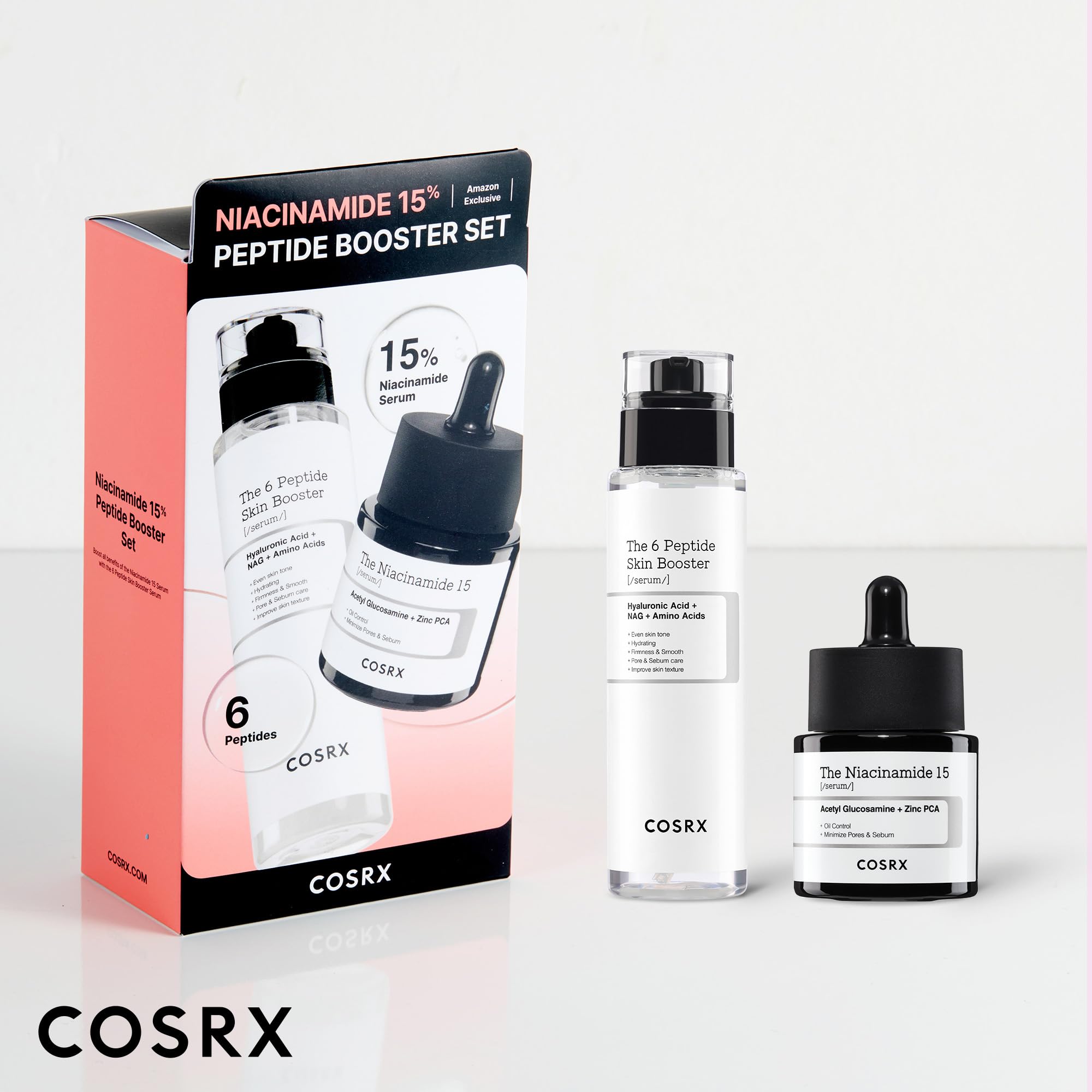 COSRX Gift set unboxing packaging communicates a thoughtful skincare gift option.