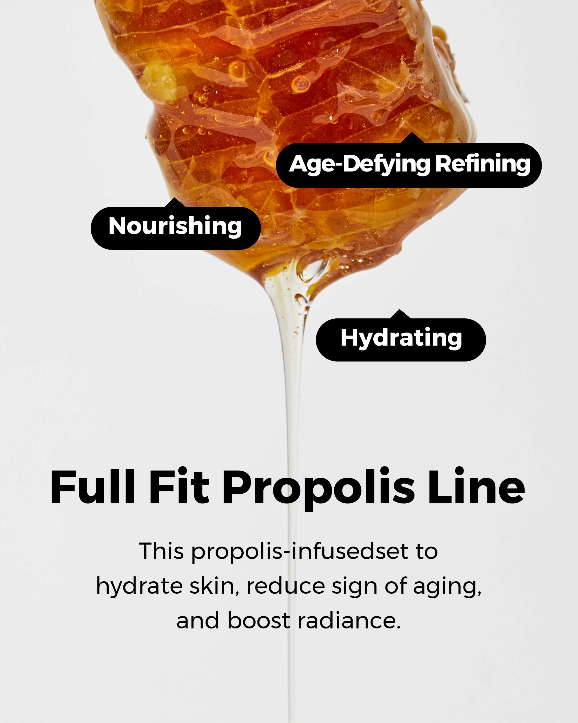 COSRX Honey Glow Kit close-up reveals hydrating texture for glow