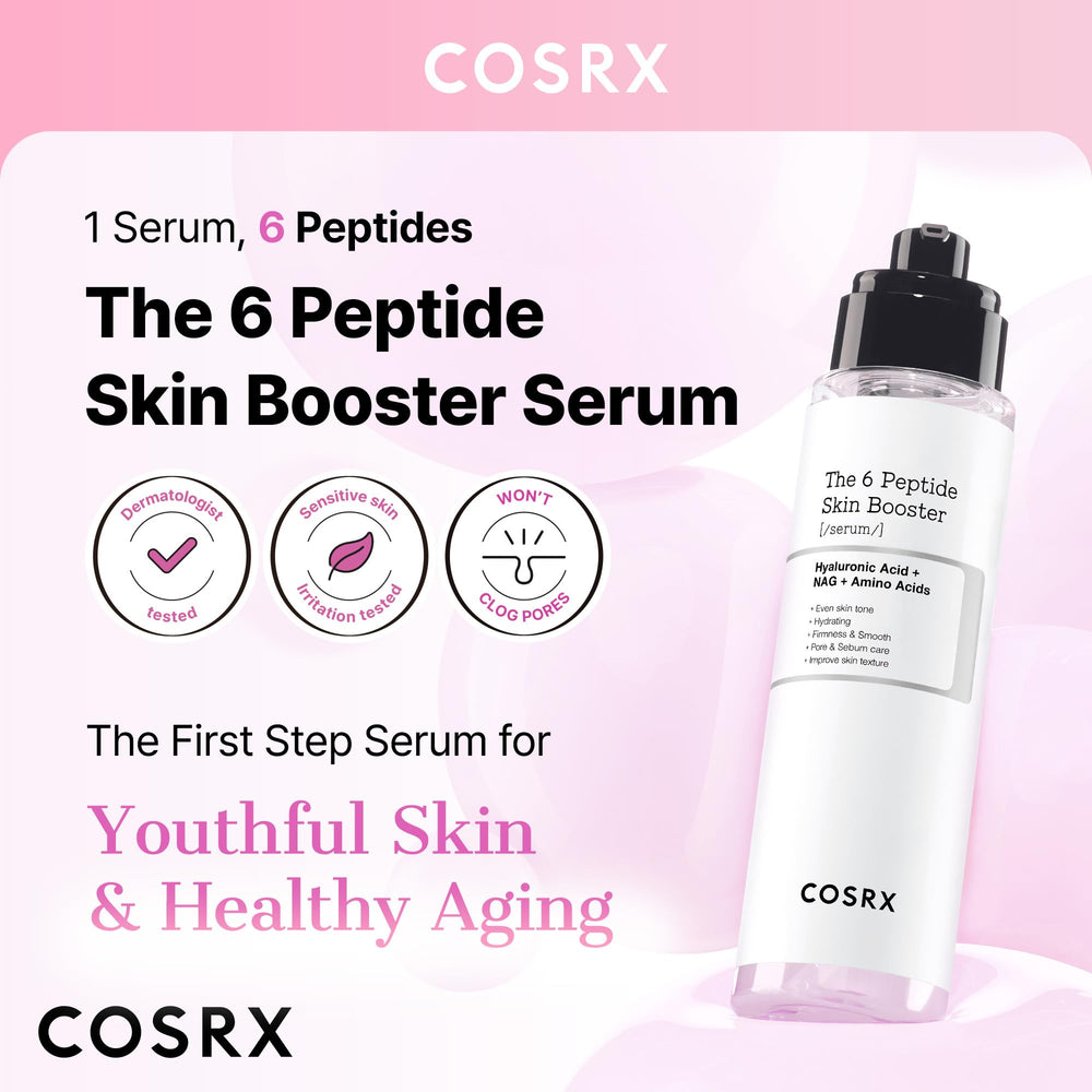 COSRX hyaluronic acid hydration shot for plump, refreshed skin.
