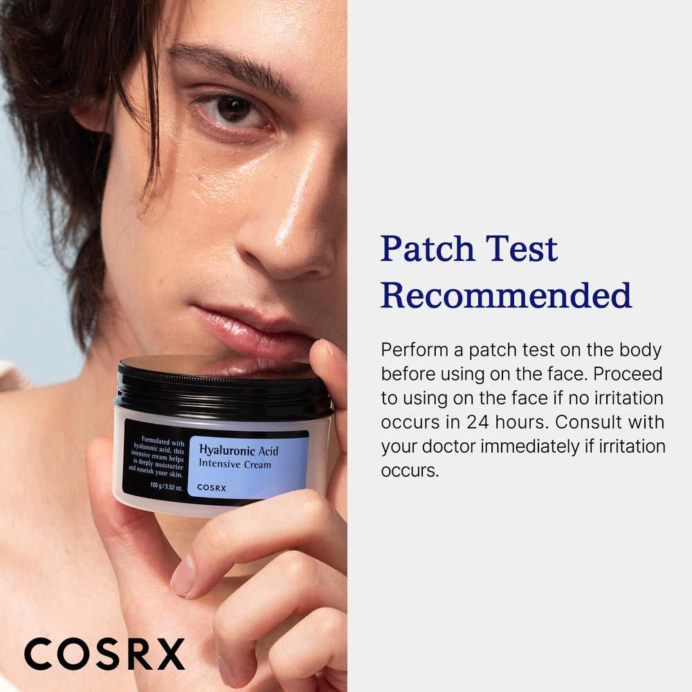 COSRX Hyaluronic Acid Intensive Cream texture appears rich yet non-greasy for hydration