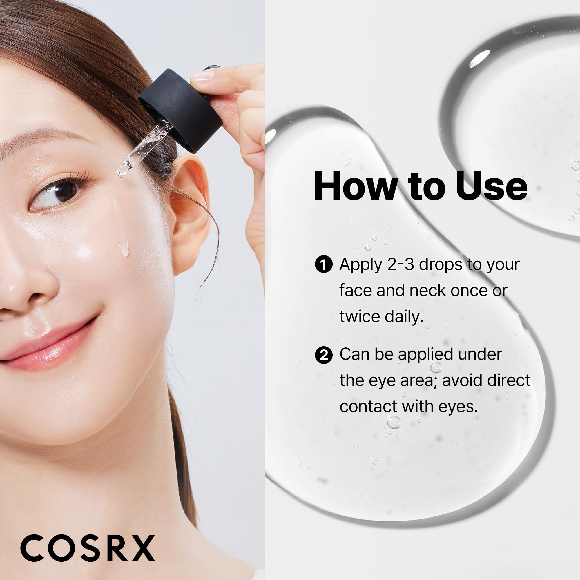 COSRX packaging photo showcases compact 0.67 fl oz size for on-the-go use