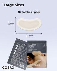 COSRX Master Patch Intensive discreet application on skin.