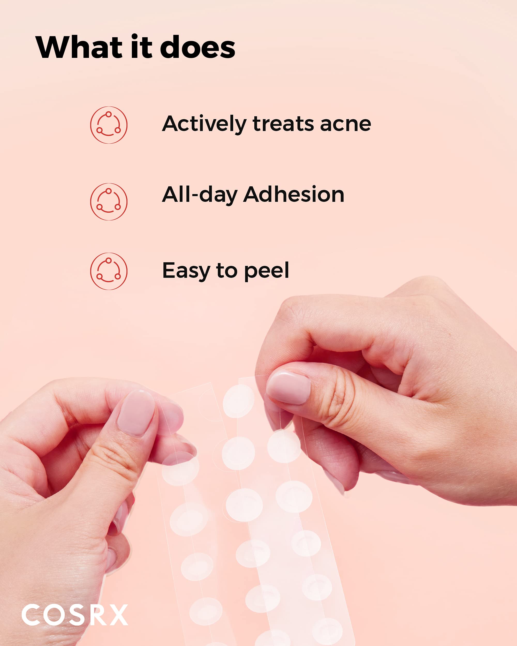 COSRX Master Patch Intensive patch worn overnight for discreet protection