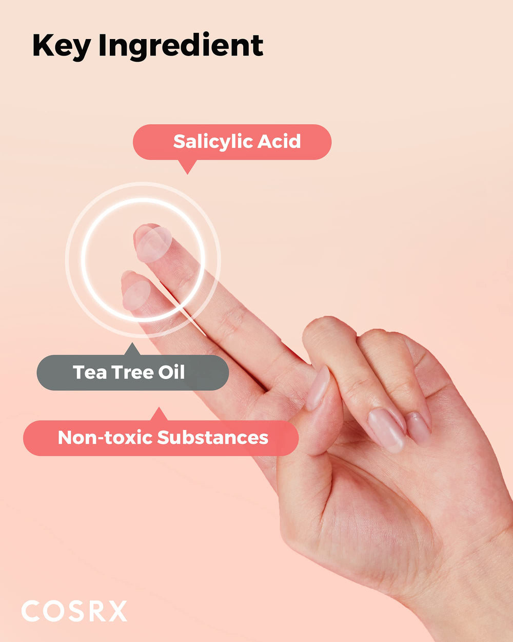 COSRX Master Patch Intensive shows tea tree oil ingredient for soothing addition