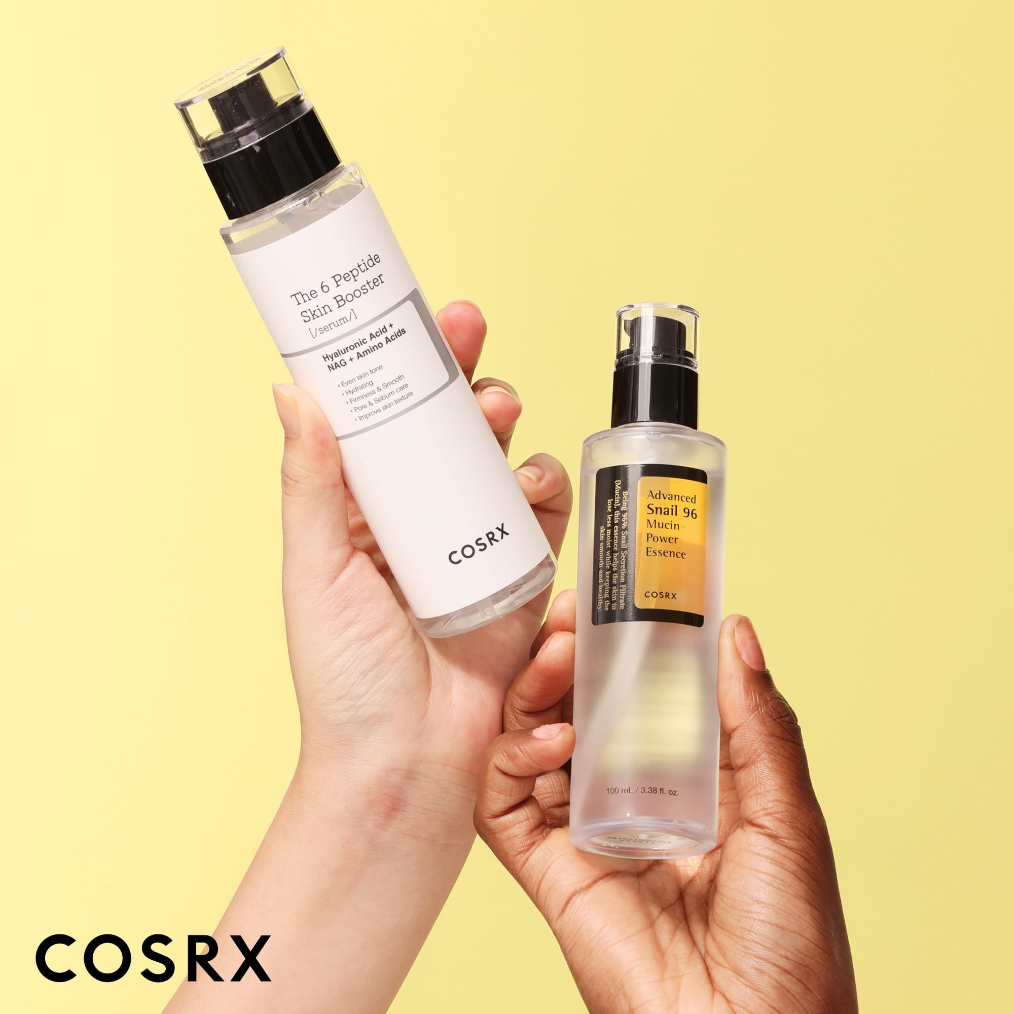 COSRX multi-step routine image highlighting soothing nightly skincare ritual