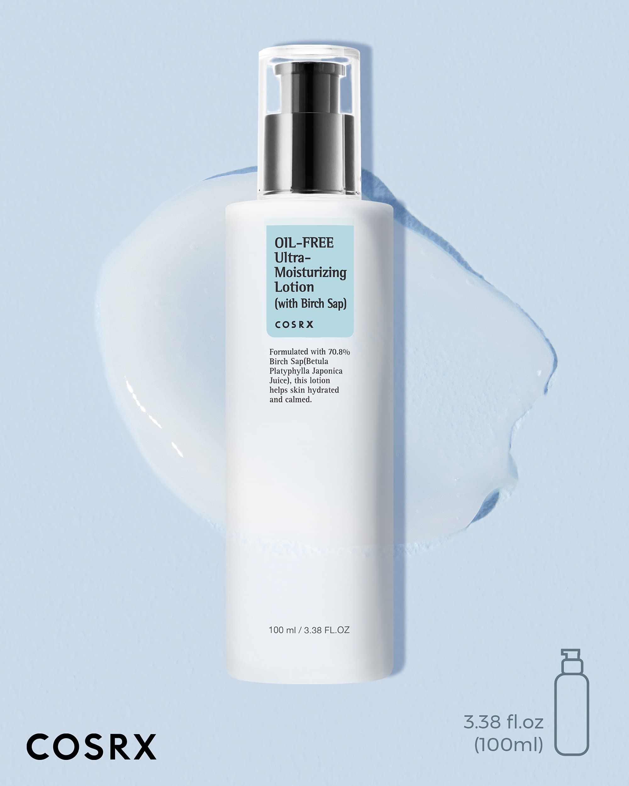 COSRX Oil Free Lotion birch sap gift-ready packaging—great stocking stuffer option.