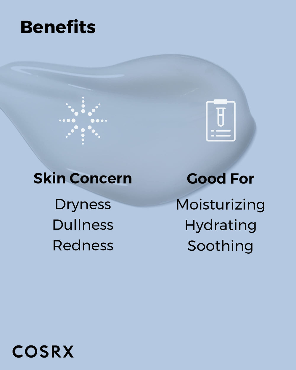 COSRX Oil Free Lotion birch sap hypoallergenic badge—gentle daily moisturizer.