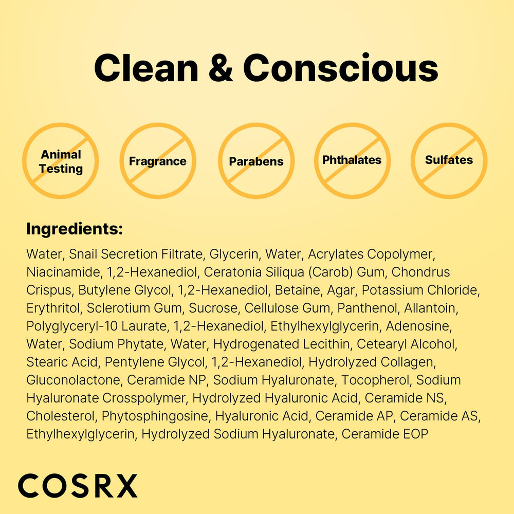 COSRX Overnight glass-skin-use mask for morning glow