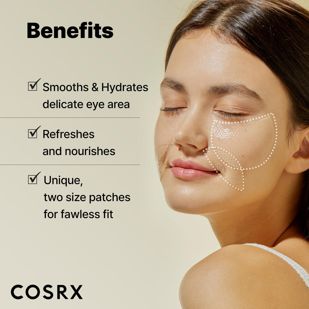 COSRX Packaging and directions image illustrating quick, simple skincare steps.