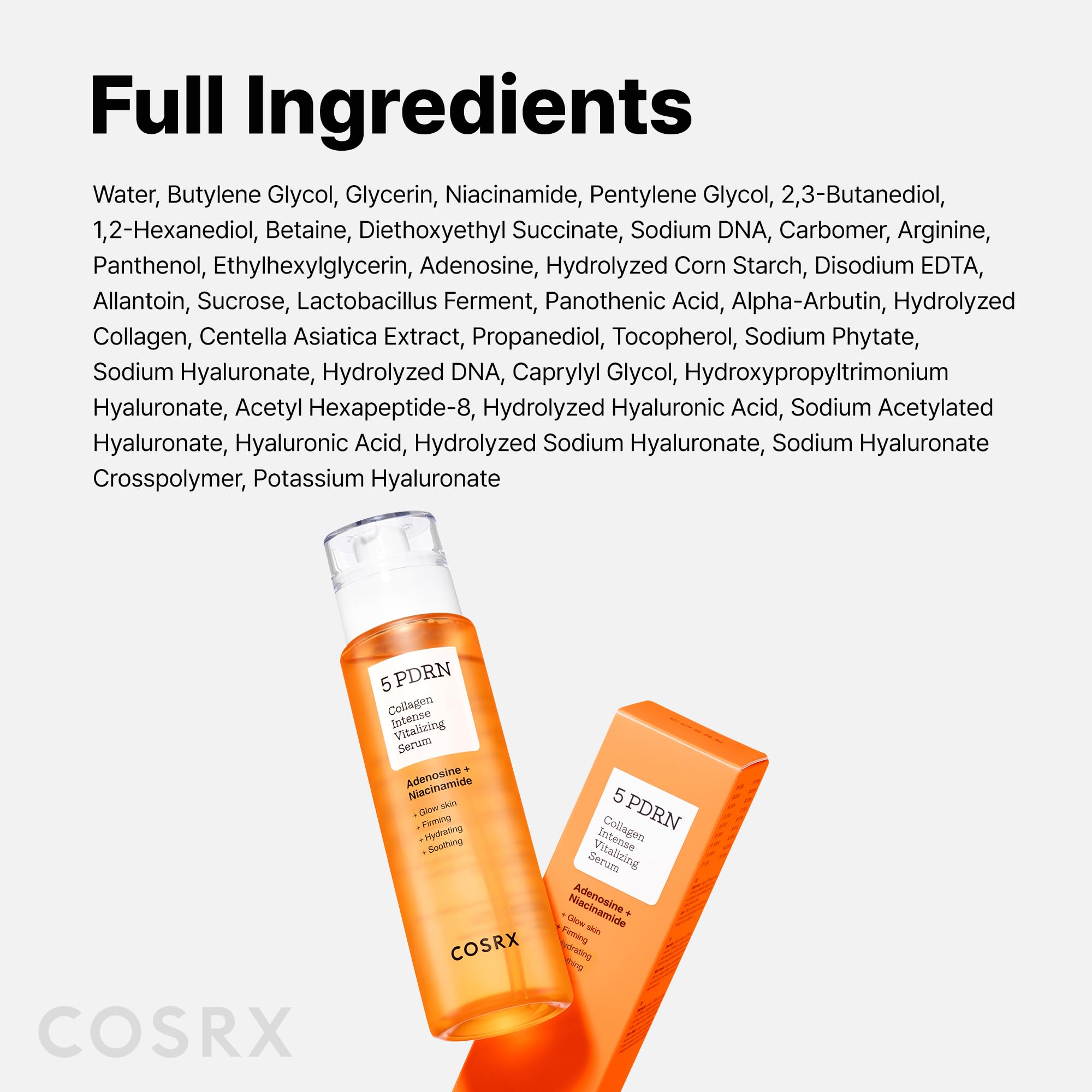 COSRX serum in morning skincare setup signals glow and potential firmness.