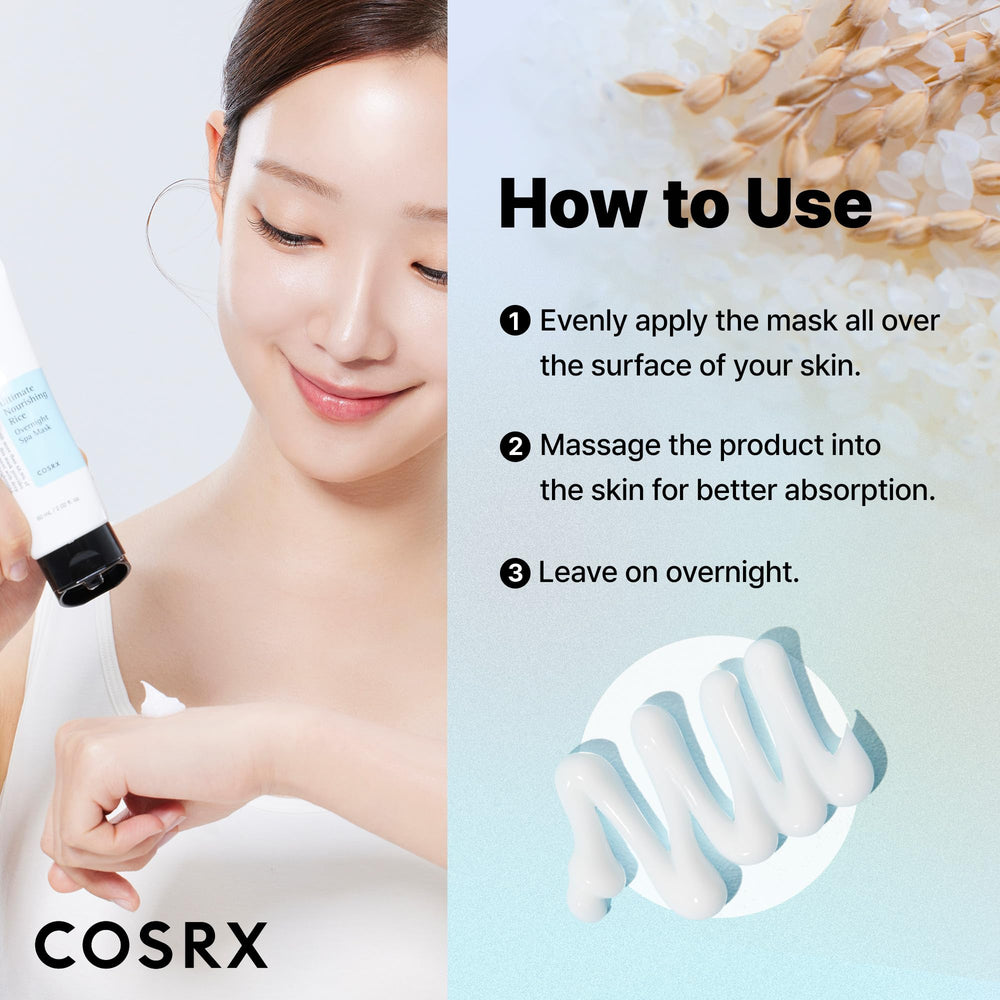 COSRX packaging side view showcasing compact, travel-friendly jar design