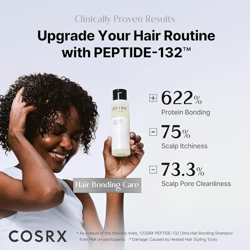 COSRX PEPTIDE-132 unboxed packaging showing clean beauty values